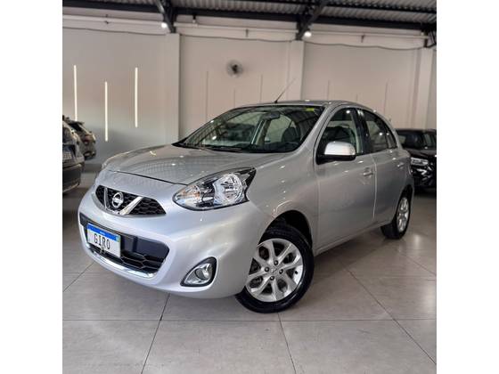 NISSAN MARCH 1.0 SV 16V FLEX 4P MANUAL NISSAN MARCH 1.0 SV 16V FLEX 4P MANUAL